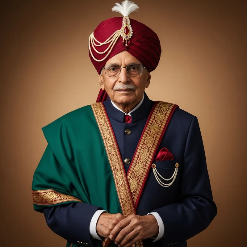 Dignified Elderly Man - Cultural Diversity Portrait Dignified Elderly Man - Cultural Diversity Portrait