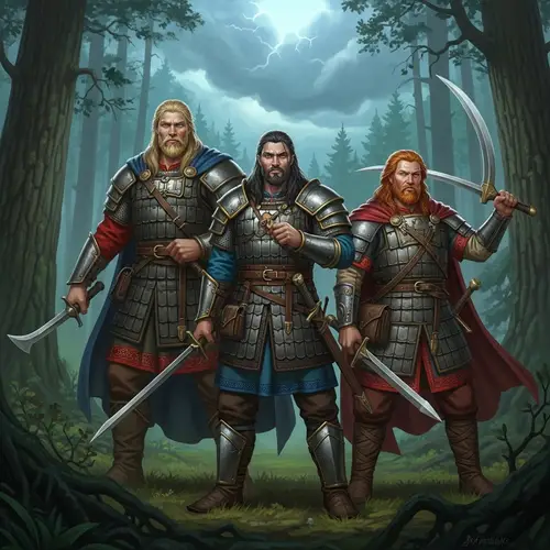 Russian Bogatyrs: Legendary Warriors of Medieval Times