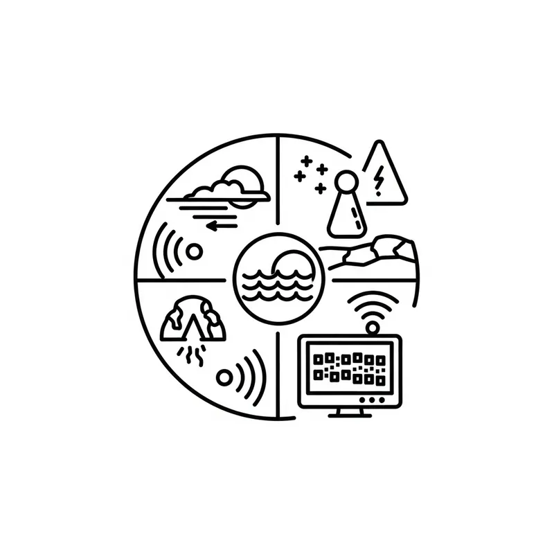 Environmental Data Telemetry Icon - Ambient Air, Water Environmental Data Telemetry Icon - Ambient Air, Water
