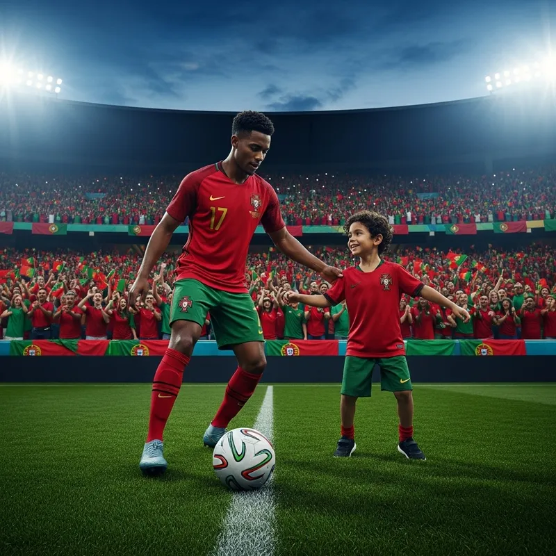 CR7 and Son Show Great Teamwork in Portugal Soccer Match
