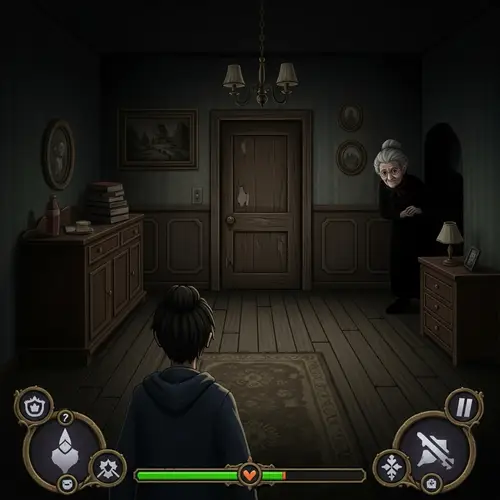 Escape Room Adventure: Thrilling Game Scene