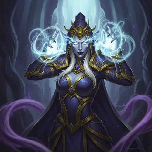 Eredar Race Character in Warcraft Universe | Arcane Magics