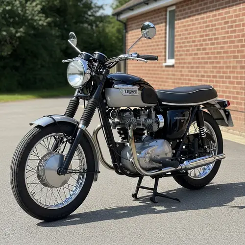 1969 Triumph Bonneville T120R Motorcycle | Sleek British Design