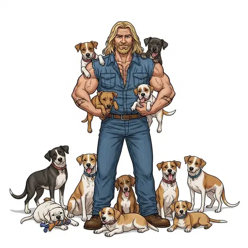 Bounty the Dog Rescuer | Canine Sanctuary with Rescue Dogs