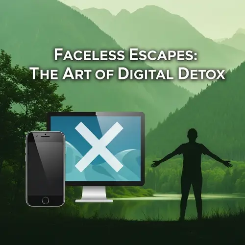 Faceless Escapes: The Art of Digital Detox | Reconnect with Nature
