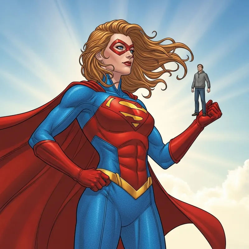 Inspiring Super Girl: Power and Strength for the Weak Inspiring Super Girl: Power and Strength for the Weak