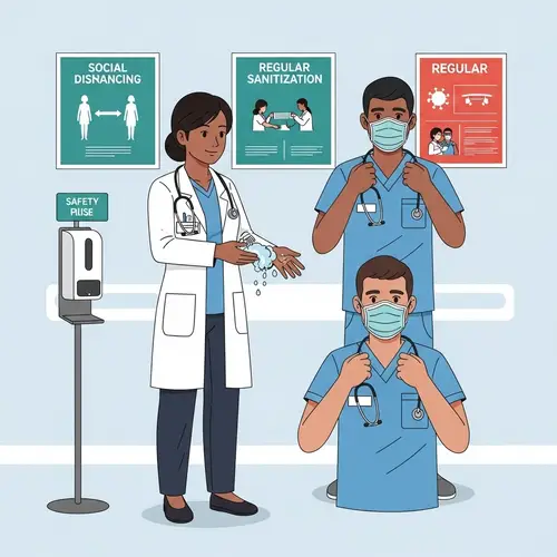 Hospital Safety Measures: Hand Washing and Mask Demo