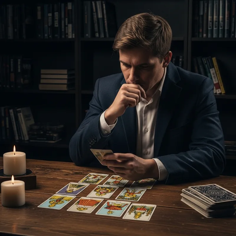 Detective Uses Tarot Cards in Mystery Setting