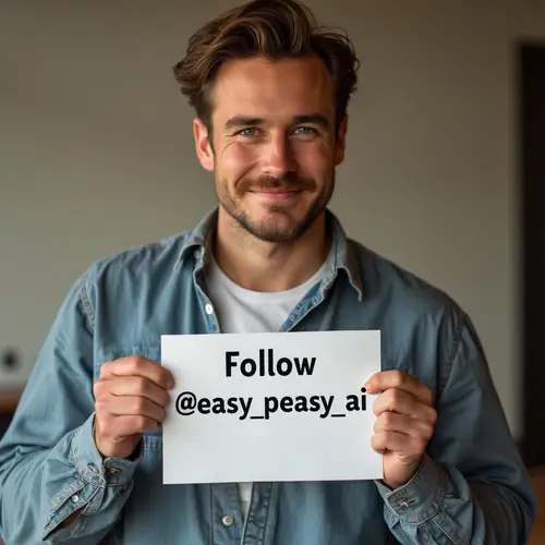 Follow @easy_peasy_ai – Your Guide to AI Insights
