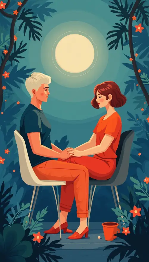 Mental Health Session - Abstract Banner Design