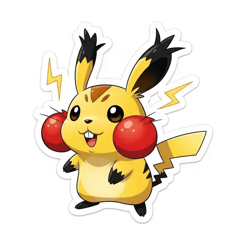 Pikachu Sticker