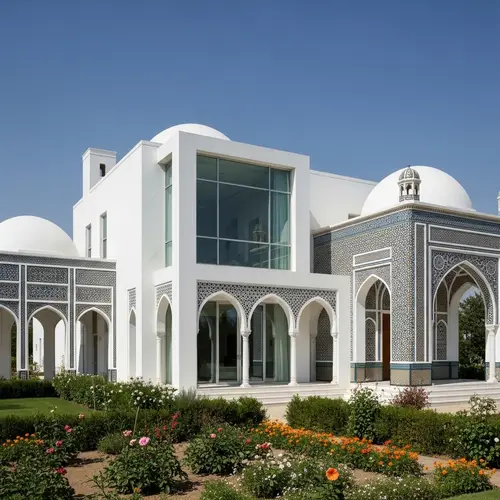 Semplice Villa: Richard Meier & Islamic Design Fusion