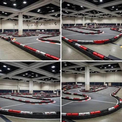 Indoor Karting Circuits in Convention Center | Racing Enthusiasts