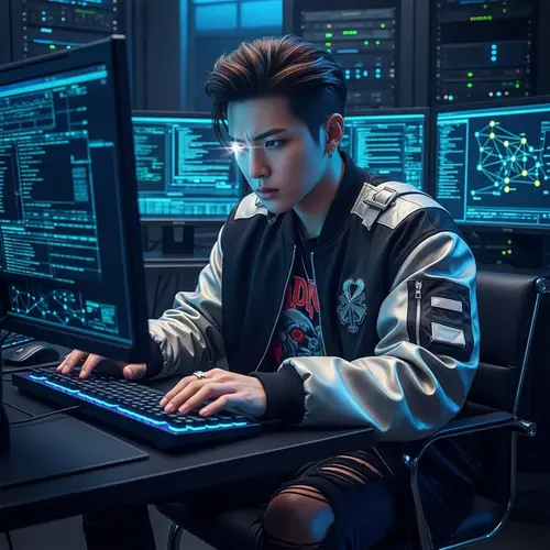 K-pop Musician Hacking Computer | Online Security