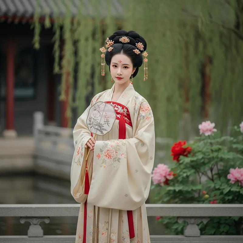 Ancient Chinese Woman in Hanfu | Traditional Fashion Inspired by 中国古装女