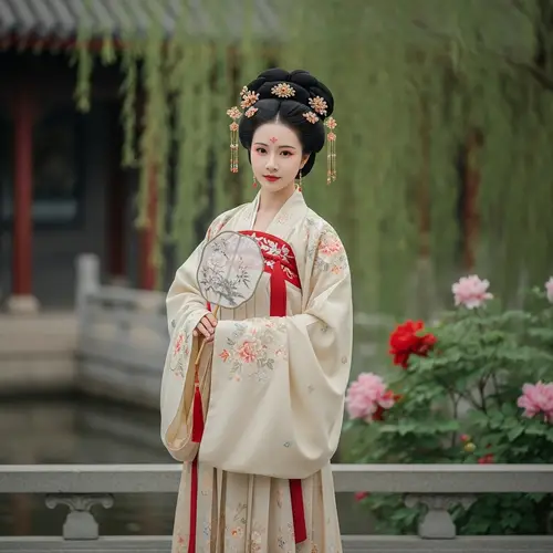 Ancient Chinese Woman in Hanfu | Traditional Fashion