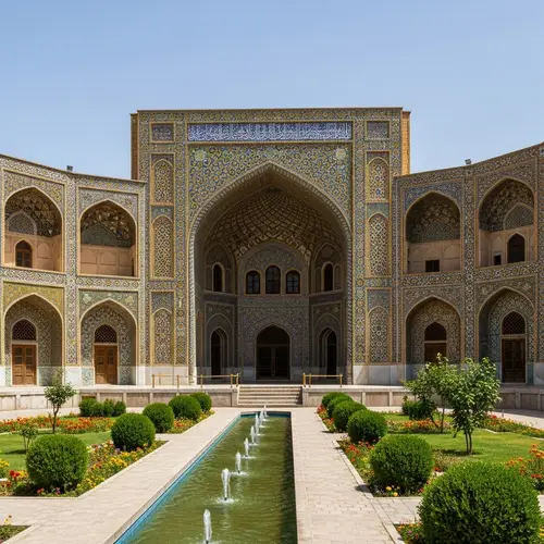 Magnificent Safavid Palace – Grand Architectural Marvel