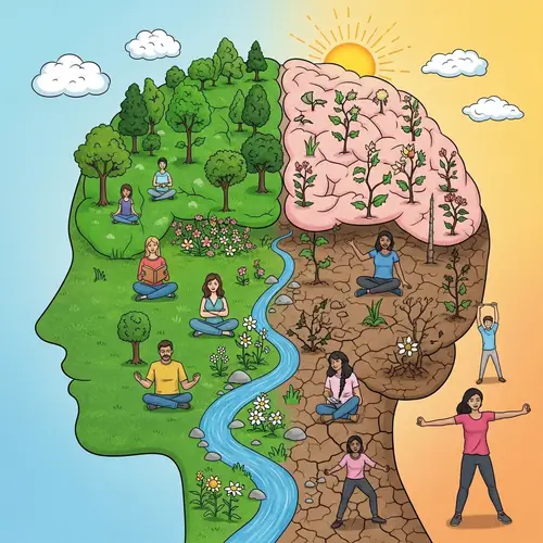 Promoting Mental Health Through Art: A Garden of Wellness