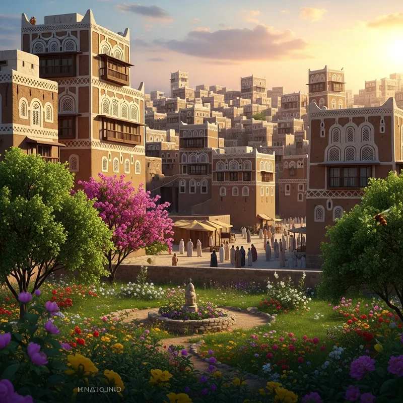 Explore the Old City of Sana'a and Bustan al Fulaihi