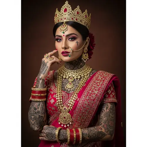 Princess Jasmine Inspired Tattoos | South Asian Royalty