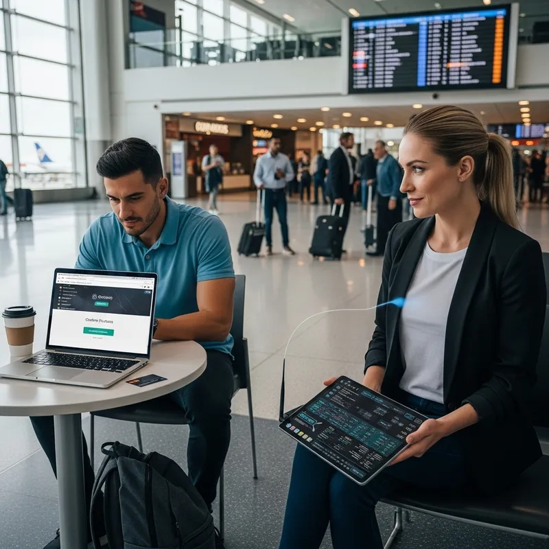 Secure Airport Wifi: Protect Online Transactions from Hackers