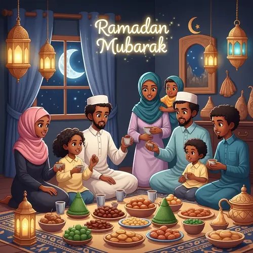 Somali Family Celebrating Ramadan | Ramadan Mubarak