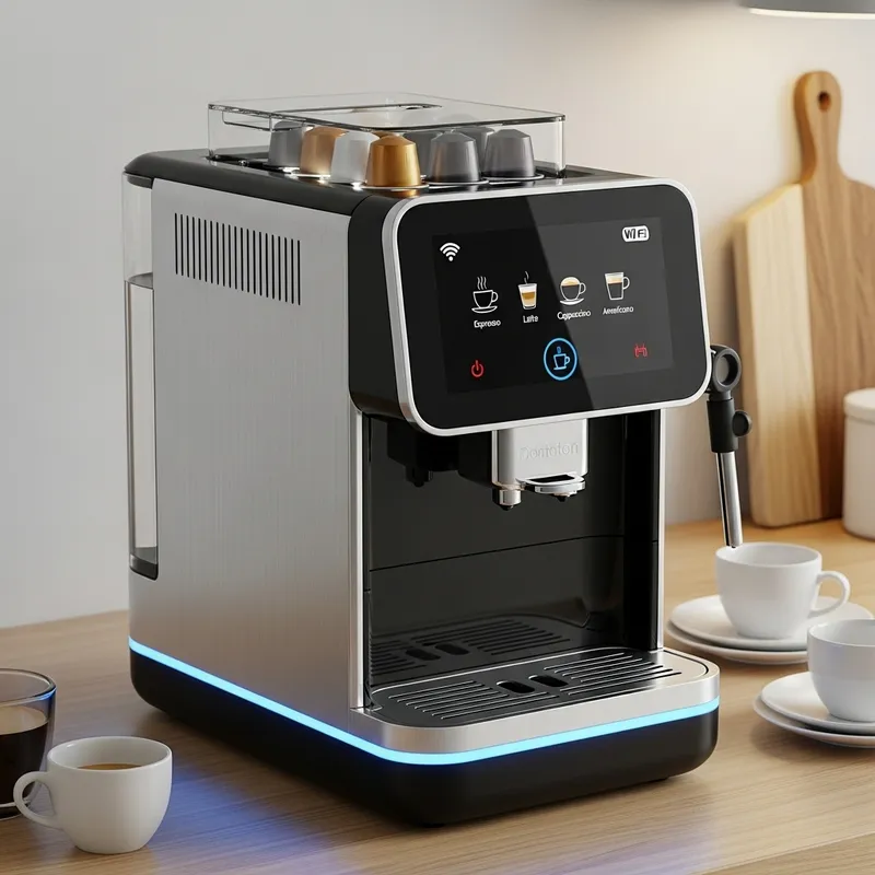 Modern Capsule Coffee Machine for Middle Class | Tech Features Modern Capsule Coffee Machine for Middle Class | Tech Features