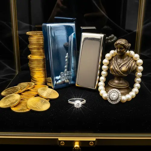 Luxurious Collection of Precious Metals