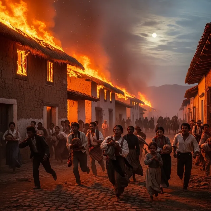 1833 Zacatlán Siege: Chaos and Courage Amidst Flames and Fear