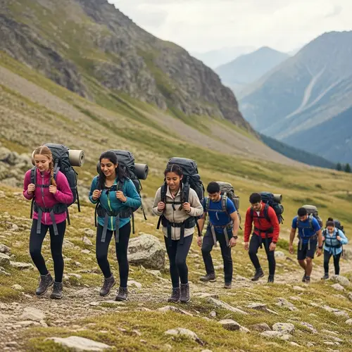 Faceless Hiking Adventure: Explore Together