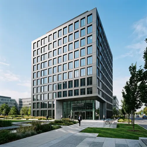 Minimalist Modern Office Building - Architecture Design