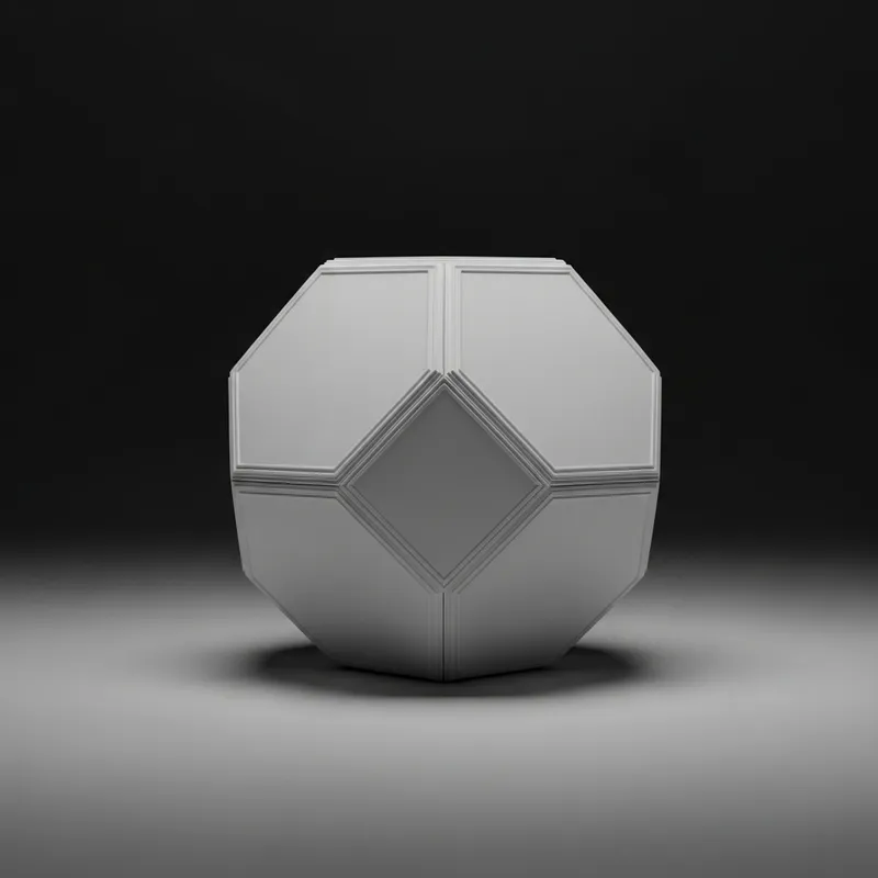 Stunning Geometric Polyhedron: Art Meets Math