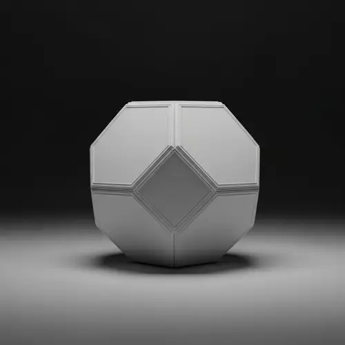Stunning Geometric Polyhedron: Art Meets Math