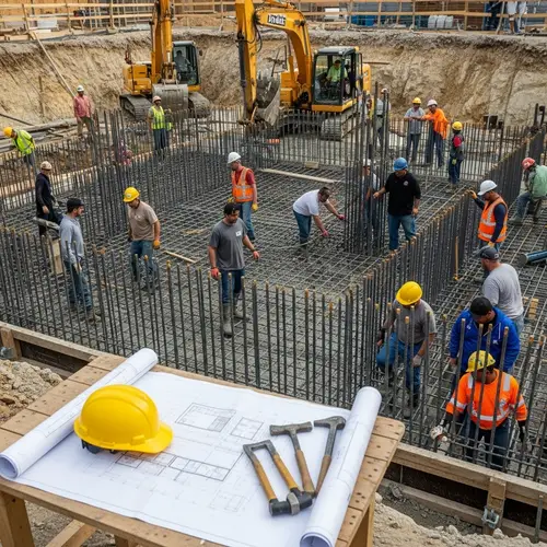 Building Foundation Construction: Strength and Stability Ensured