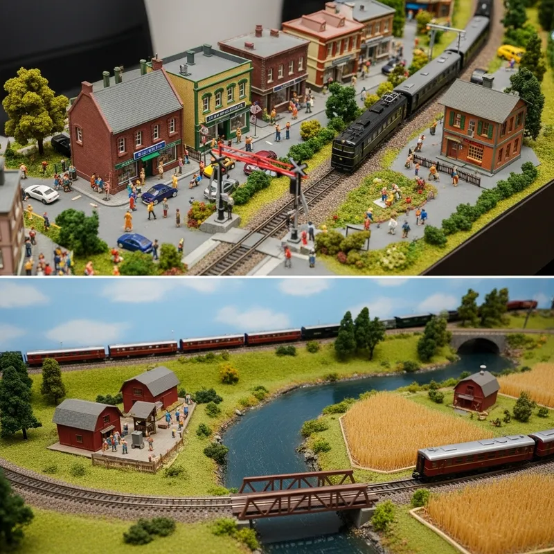 Stimulating N Scale Model Train Layouts: Creative Concepts and Artistry Stimulating N Scale Model Train Layouts: Creative Concepts and Artistry