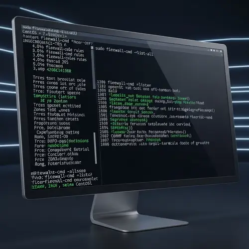 CentOS7 Firewall Configuration: Command Line Guide