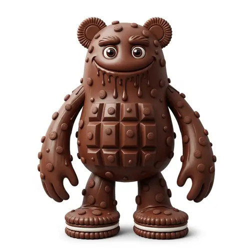 Chocolate Monster: A Sweet Fantasy Giant