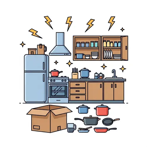 Freshly Unpacked Kitchen Icon