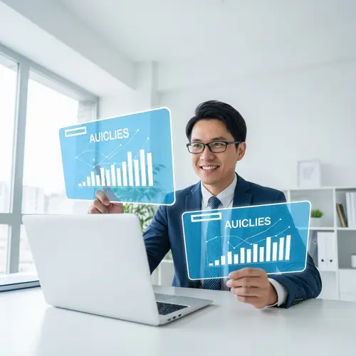 Asian Businessman Harnessing AI Power for Business Success