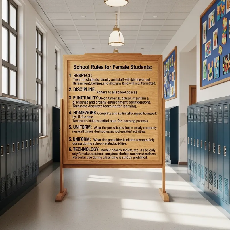 High School Rules for Female Students: Guidelines and Codes of Conduct High School Rules for Female Students: Guidelines and Codes of Conduct