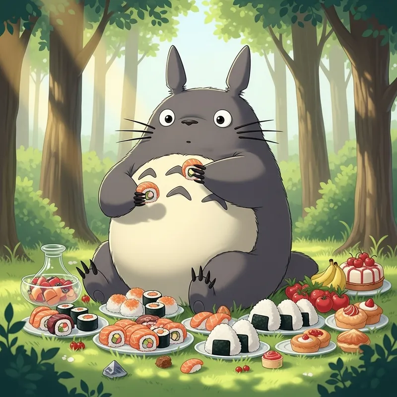 Totoro's All-You-Can-Eat Delight