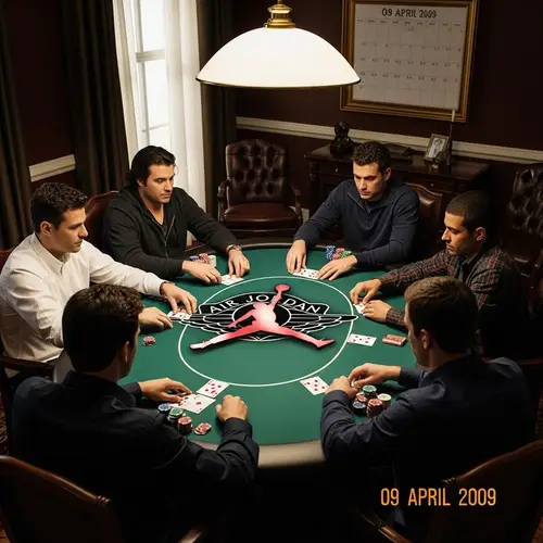 Air Jordan Poker Game - 09 April 2009