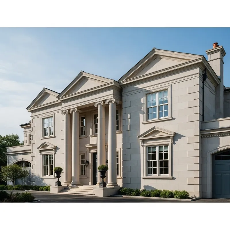 Classical Style House Facade | Elegant Design