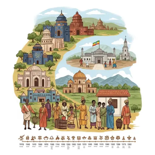 Evolution of Ethiopia: From 19th to 20th Century Modernization