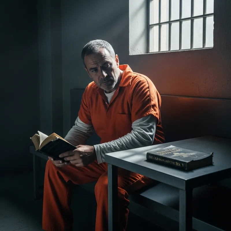 Hispanic Male Inmate - The Old Man and the Sea Hispanic Male Inmate - The Old Man and the Sea