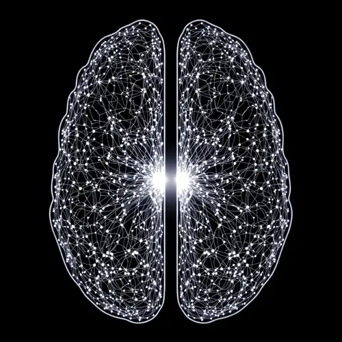 Neural Network Brain Illustration