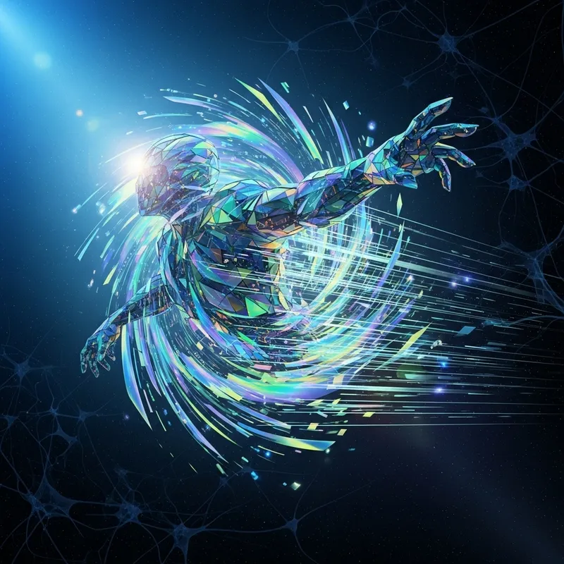 AI Abstract Posing Image AI Abstract Posing Image