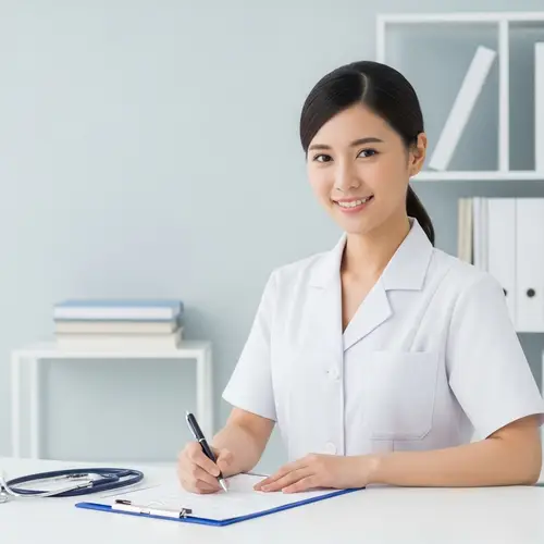 Experienced Asian Female Doctor with Warm Smile | Professional Care