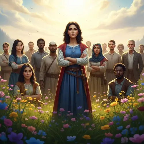 Powerful Scene of Motivation and Unity | Renaissance Inspired