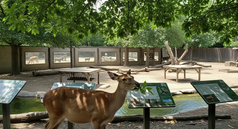 Draw a Deer in the Zoo: Capturing Grace, Elegance & Wildlife Delight